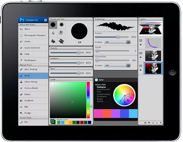Полноценный Photoshop для Apple iPad
